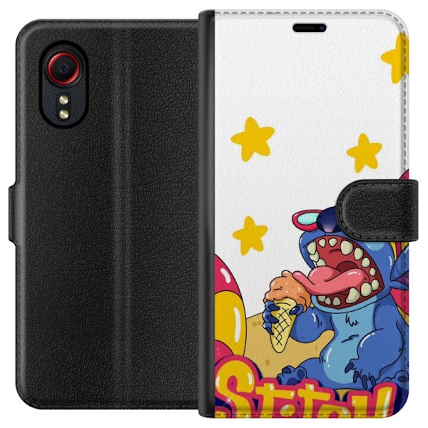 Samsung Galaxy Xcover 5 Lommeboketui Stitch Glass