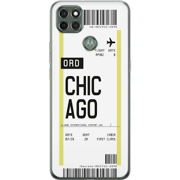 Motorola Moto G9 Power Gjennomsiktig deksel Chicago