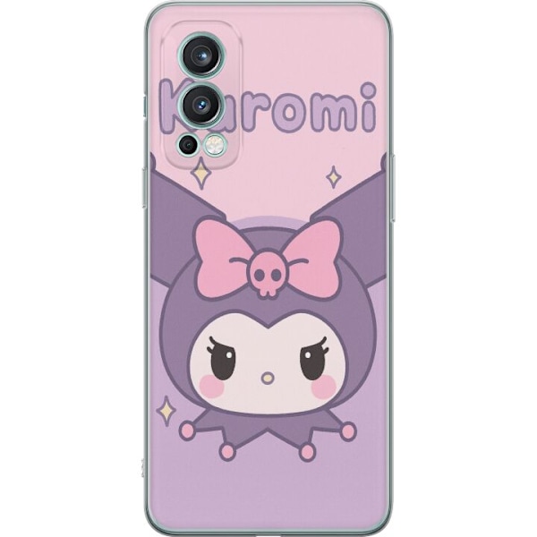 OnePlus Nord 2 5G Genomskinligt Skal Kuromi Kawaii