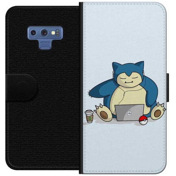 Samsung Galaxy Note9 Lompakkokotelo Pokemon Rauhallinen