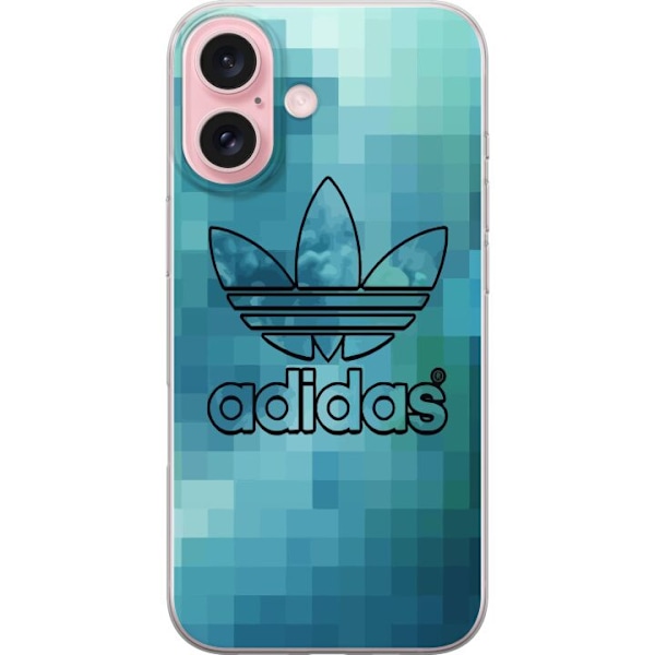 Apple iPhone 16 Gjennomsiktig deksel Adidas