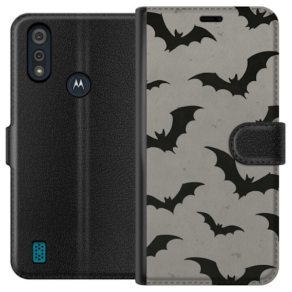Motorola Moto E6i Lompakkokotelo Flutterprint
