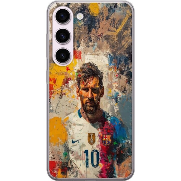 Samsung Galaxy S23 Gjennomsiktig deksel Messi Art