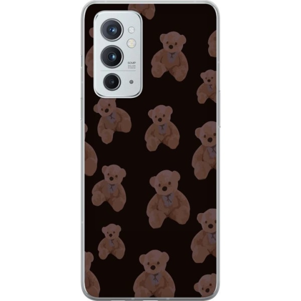 OnePlus 9RT 5G Läpinäkyvä kuori Karhu useita karhuja
