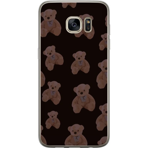 Samsung Galaxy S7 edge Gennemsigtig cover En bjørn flere bjø