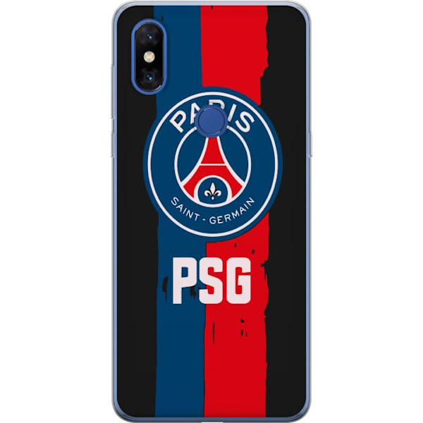 Xiaomi Mi Mix 3 Gjennomsiktig deksel Paris Saint-Germain F.C.