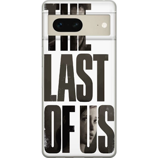 Google Pixel 7 Läpinäkyvä kuori The Last of Us Ellie Joel Apokalypsi Clickers TV-sarja Fanart Dystopia Pelimotiivi