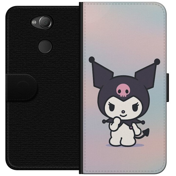 Sony Xperia XA2 Plånboksfodral Kawaii Sanrio Kuromi