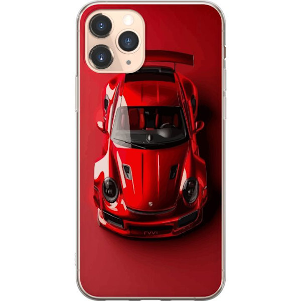 Apple iPhone 11 Pro Genomskinligt Skal Porsche