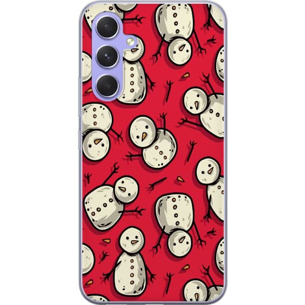 Yhteensopiva Puhelinkuori Samsung Galaxy A54 Hyvää joulua
