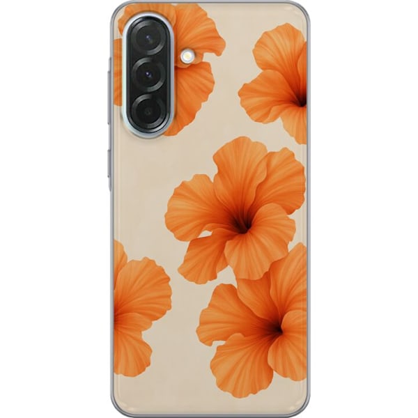 Samsung Galaxy A36 Läpinäkyvä kuori Papaya Punch