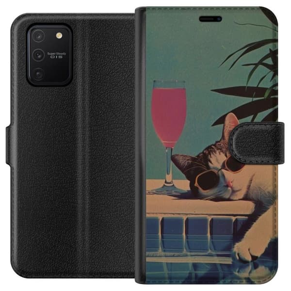 Kompatibel Tegnebogsetui til Samsung Galaxy S10 Lite Kat ferie