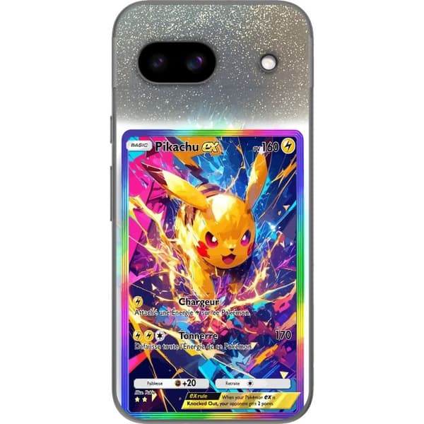 Kompatibelt Mobilskal till Google Pixel 8a Pikachu gul