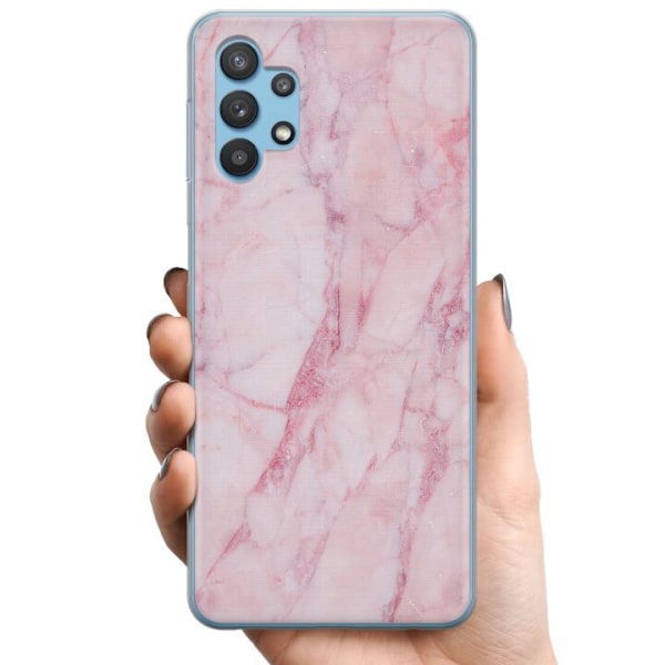Samsung Galaxy A32 5G TPU Matkapuhelimen kuori Marmori