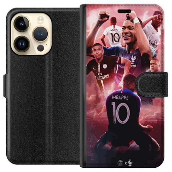 Apple iPhone 14 Pro Plånboksfodral Mbappe