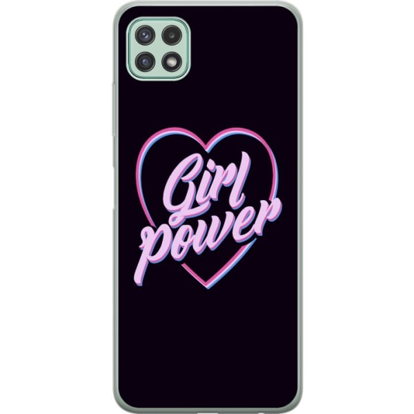 Samsung Galaxy A22 5G Skal / Mobilskal - Neon Girl Power