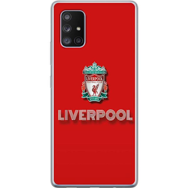 Samsung Galaxy A71 5G Genomskinligt Skal Liverpool