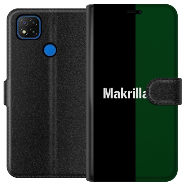 Xiaomi Redmi 9C Lompakkokotelo Makrillijalkapallo