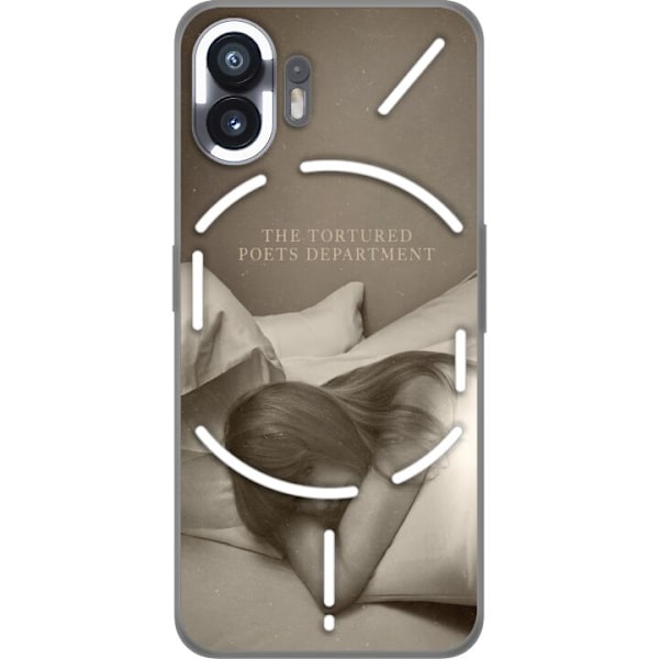 Nothing Phone (2) Gennemsigtig cover Taylor Swift