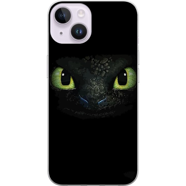 Apple iPhone 15 Genomskinligt Skal How to Train Your Dragon (D