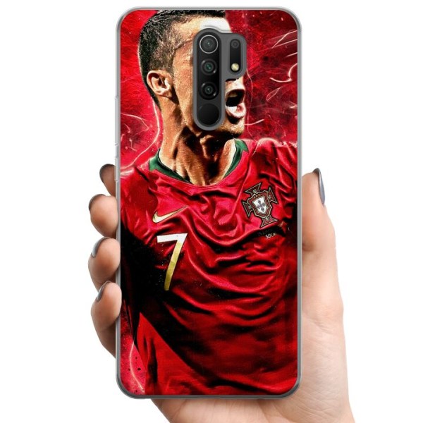 Xiaomi Redmi 9 TPU Matkapuhelimen kuori Cristiano Ronaldo