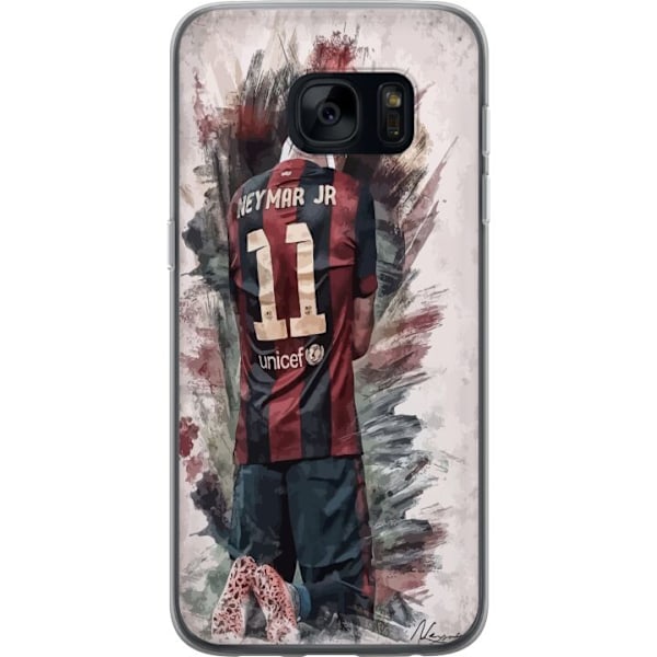 Samsung Galaxy S7 Gjennomsiktig deksel Neymar