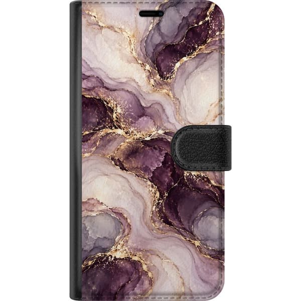 Kompatibelt Plånboksfodral till Apple iPhone 17e Lila agat lila