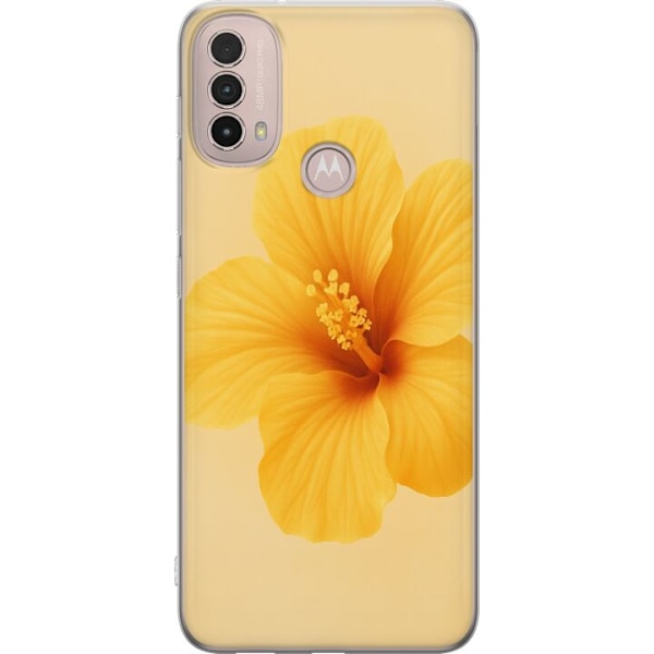 Motorola Moto E40 Gjennomsiktig deksel Lemon Zing