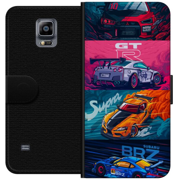 Samsung Galaxy Note 4 Plånboksfodral Subaru Racing