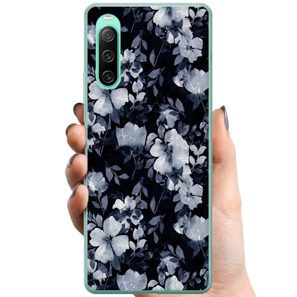 Sony Xperia 10 IV TPU Mobilcover Månelys Mark