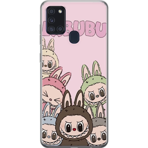 Samsung Galaxy A21s Läpinäkyvä kuori Labubu Classics