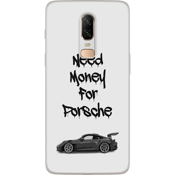 OnePlus 6 Genomskinligt Skal Porsche Tack