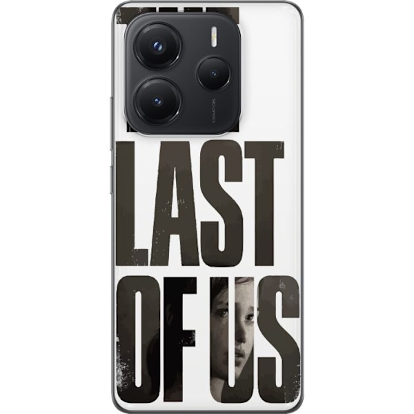 Xiaomi Redmi Note 14 Läpinäkyvä kuori The Last of Us Ellie Joel Apokalypsi Clickers TV-sarja Fanart Dystopia Pelimotiivi