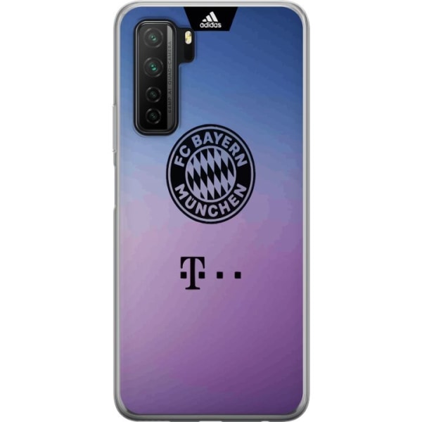 Huawei P40 lite 5G Genomskinligt Skal FC Bayern