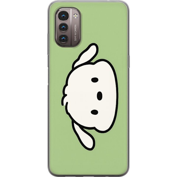 Nokia G21 Läpinäkyvä kuori Snoopy Flip