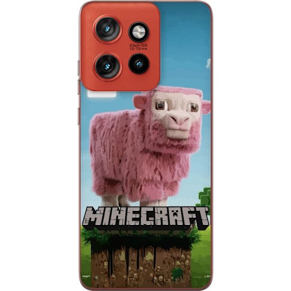 Motorola Edge 50 Neo Läpinäkyvä kuori A Minecraft Movie