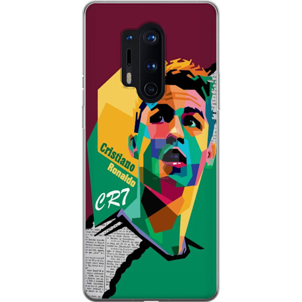 OnePlus 8 Pro Läpinäkyvä kuori Ronaldo