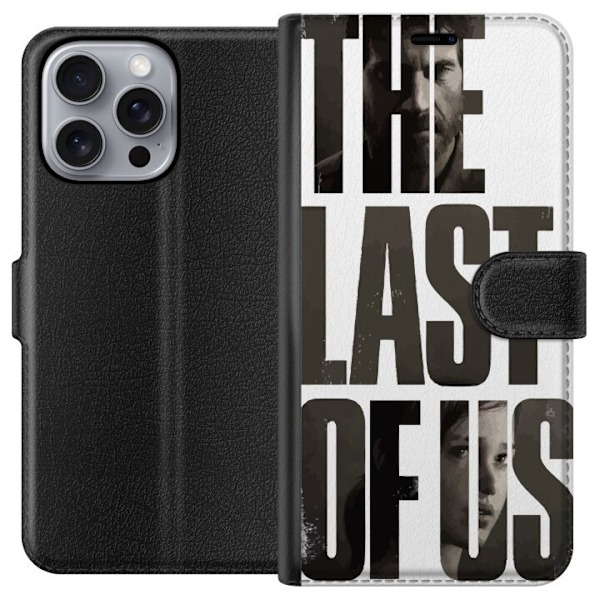 Apple iPhone 16 Pro Max Tegnebogsetui The Last of Us Ellie Joel Apokalypse Clickers TV-serie Fanart Dystopi Spilmotiv