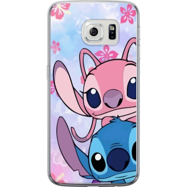 Samsung Galaxy S6 edge Läpinäkyvä kuori Stitch & Angel