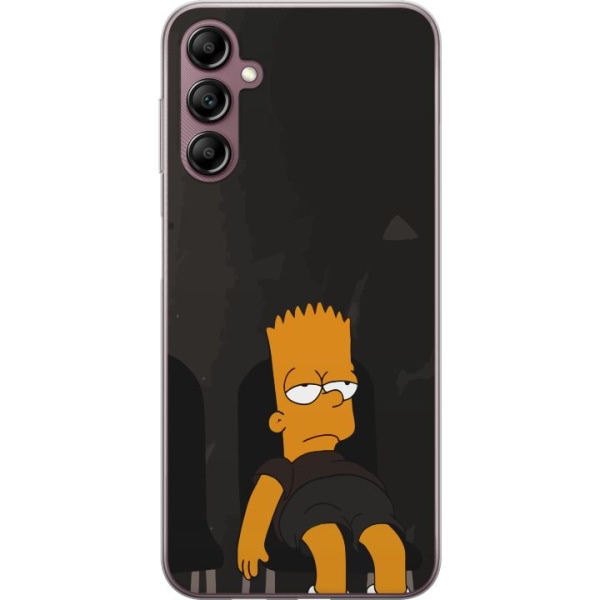 Samsung Galaxy A14 5G Läpinäkyvä kuori Bart Simpson