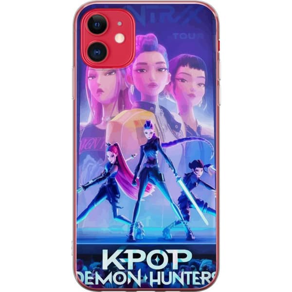 Kompatibelt Mobildeksel til Apple iPhone 11 Trendy KPop Demon Hunters dukkefigur