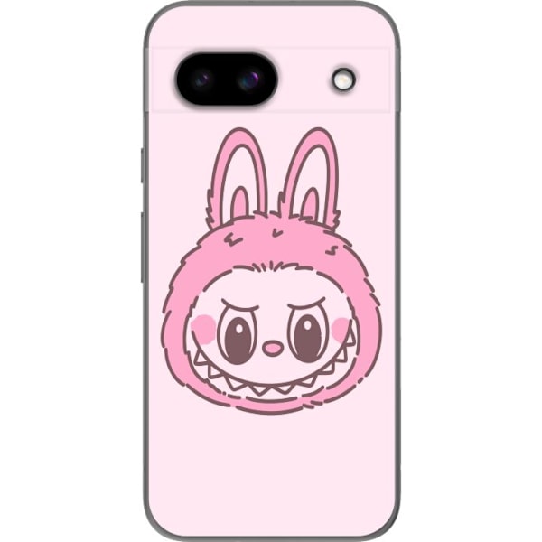 Google Pixel 8a Läpinäkyvä kuori Labubu Eläinradan Bunny-versio