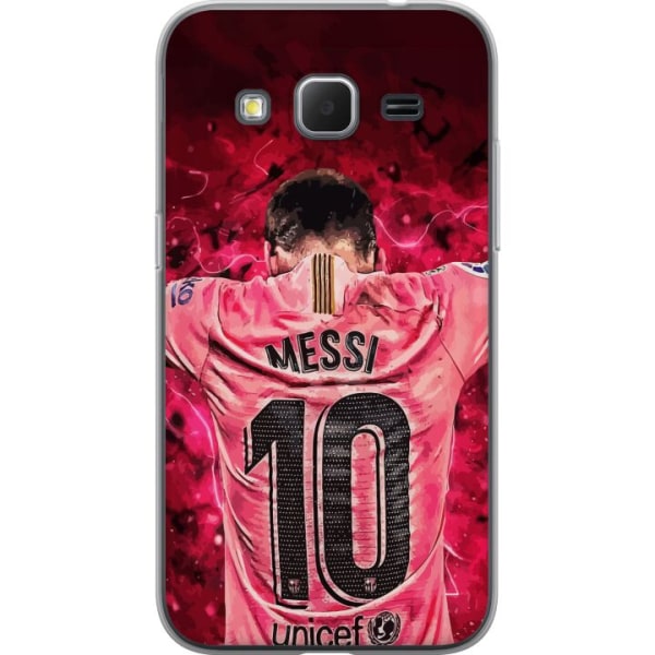 Samsung Galaxy Core Prime Gennemsigtig cover Messi