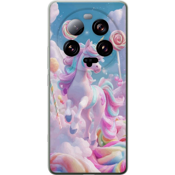Xiaomi 13 Ultra Läpinäkyvä kuori Yksisarvinen Candy Pastel Kawaii Suunnittelu Söpö Suosittu Väri Graafinen Trendi Lapsen Teema Fantasia Taide