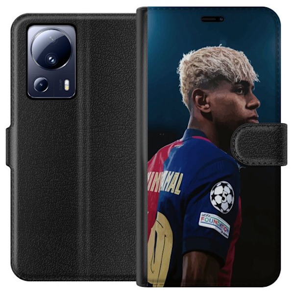 Xiaomi 13 Lite Lommeboketui Lamine Yamal - Barcelonas Wonderki