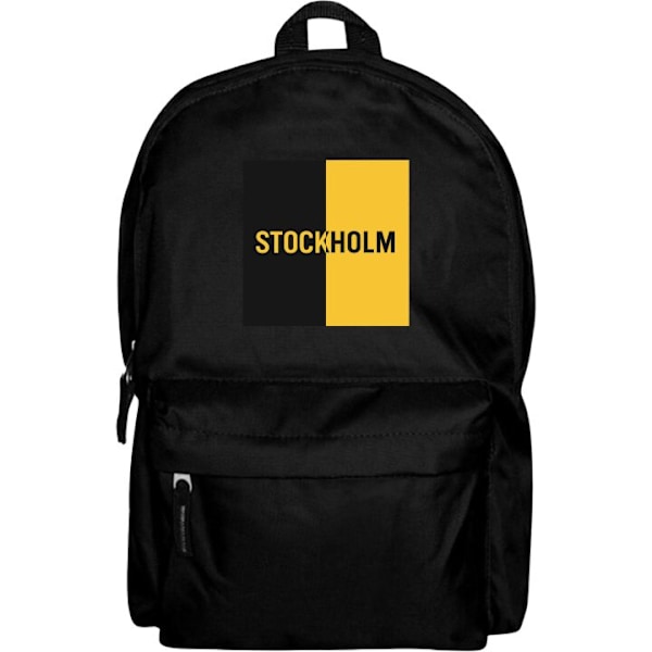 Rygsæk til Voksen | Praktisk og Rummelig Stockholm - fodbold sort Voksen