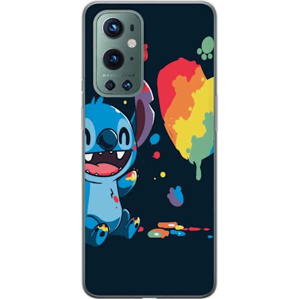 OnePlus 9 Pro Läpinäkyvä kuori Stitch maalaa