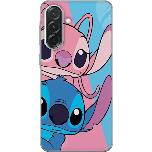 Samsung Galaxy A36 Läpinäkyvä kuori Stitch & Angel