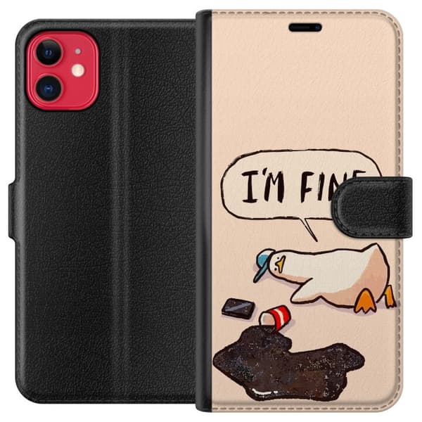 Kompatibel Tegnebogsetui til Apple iPhone 11 Tanket and