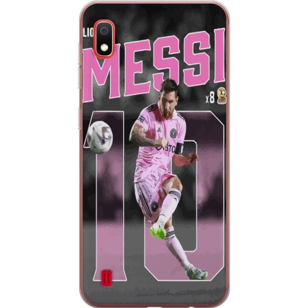 Samsung Galaxy A10 Läpinäkyvä kuori Lionel Messi